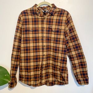 Flannel (orange/black)